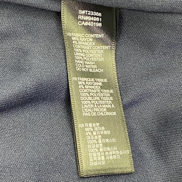 FOREVER 21 Blue Sequined Waterfall Cardigan Medium - Picture 10 of 10